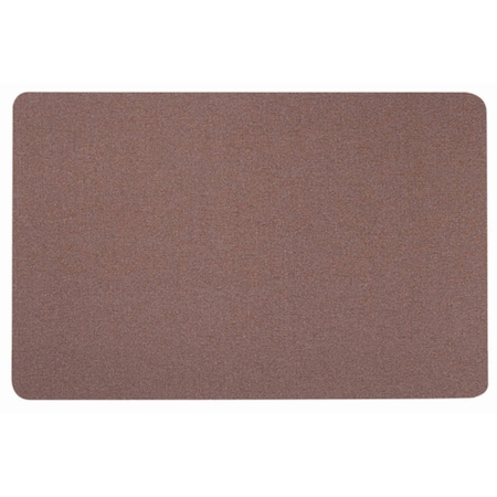 Aarco Fabric Covered Tackable Board Radius Model 48" x 96" Rose Quartz RDF4896003